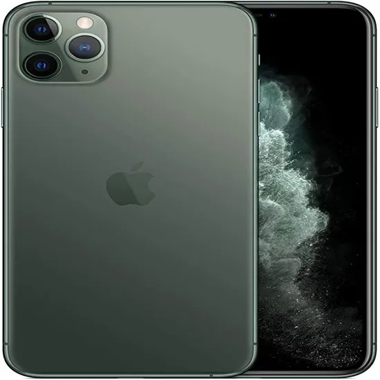 Apple iPhone 11 Pro, 64GB, Midnight Green - Unlocked (Renewed)